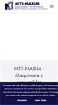 Mobile Screenshot of mtt-maxim.com